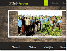 Tablet Screenshot of indoharvest.com